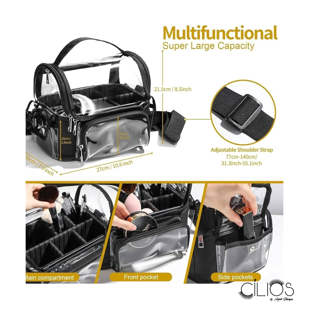 ClearPro Multifunctional Makeup and Travel Organizer Bag