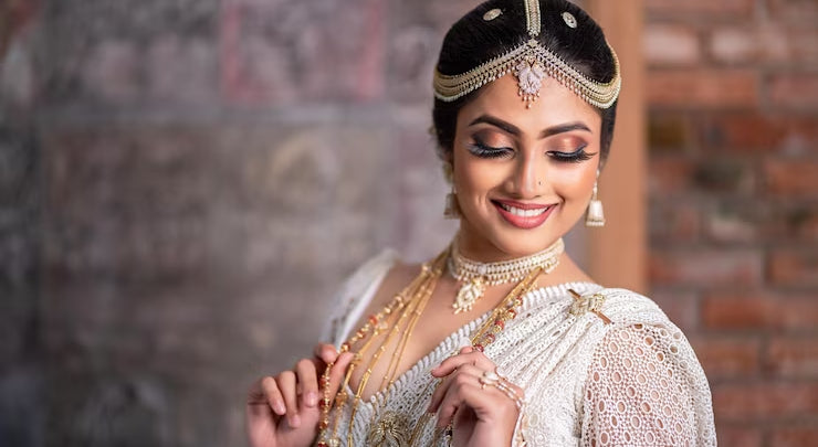 Bridal eye makeup step by step