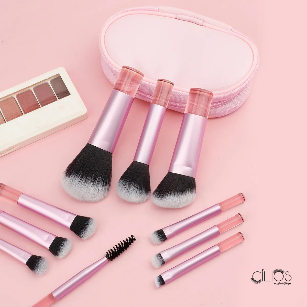 Glam-On-The-Go Mini Makeup Brush Set