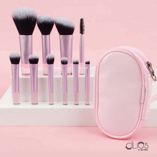 Glam-On-The-Go Mini Makeup Brush Set
