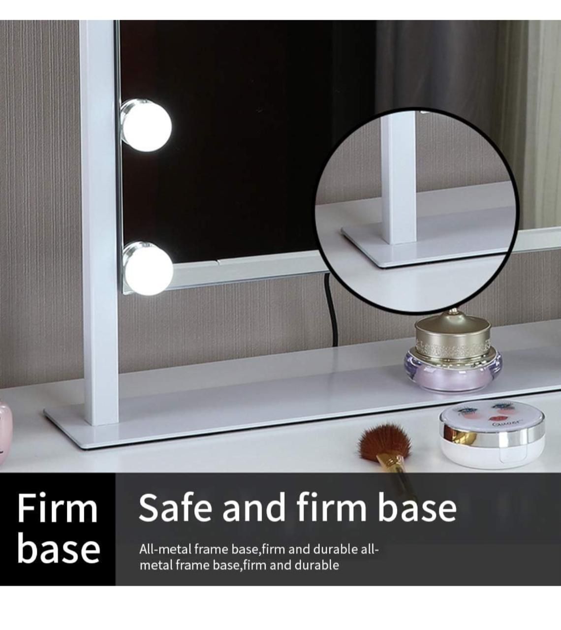 Hollywood Vanity Mirror with 18 Dimmable LED Lights