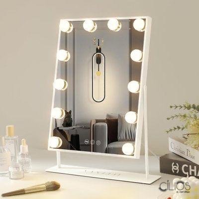 12 led LumiGlow Pro Makeup Mirror