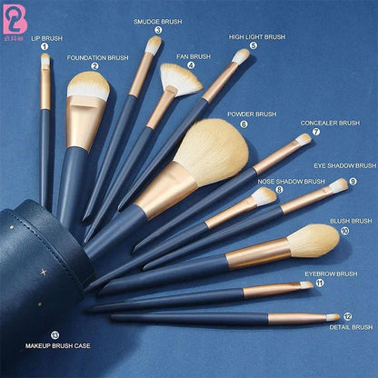 12-Piece Makeup Brush Set