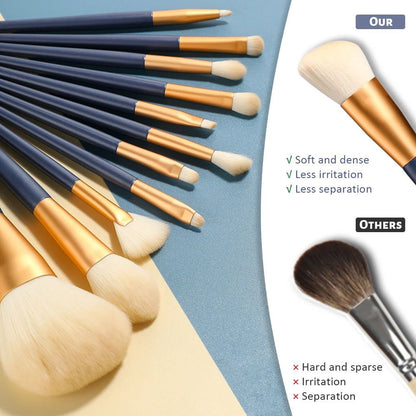 12-Piece Makeup Brush Set