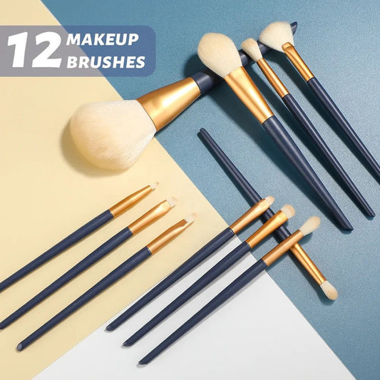 12-Piece Makeup Brush Set