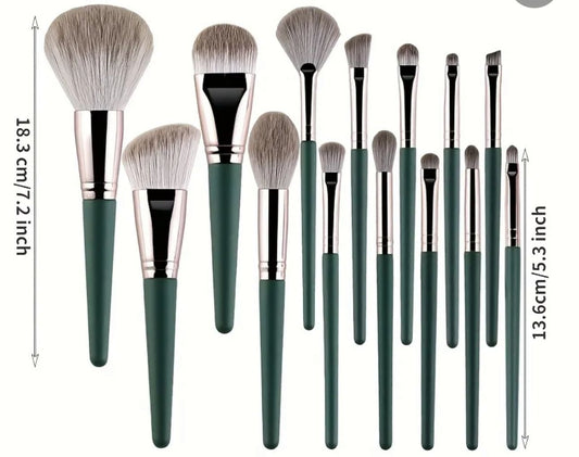 14 PCS Makeup Brush Set Online - Cilios