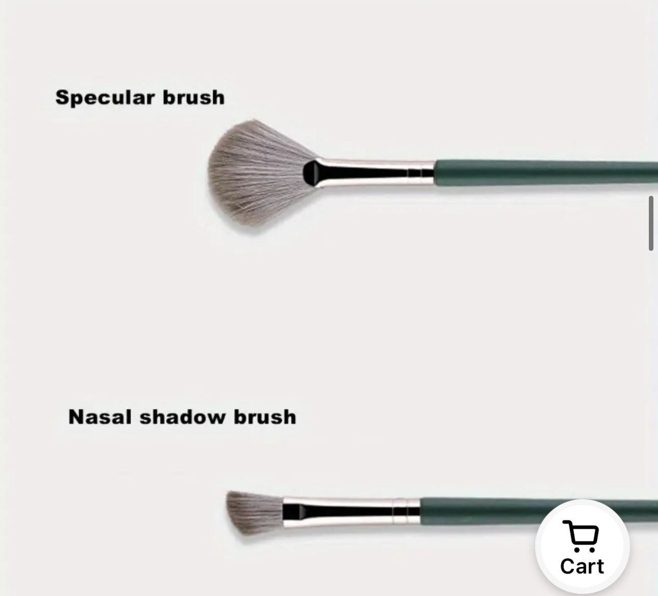 Specular and Nasal Shadow Brush for Eye - Cilios