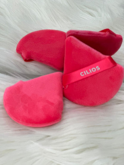 Powder pizza puff set of 2