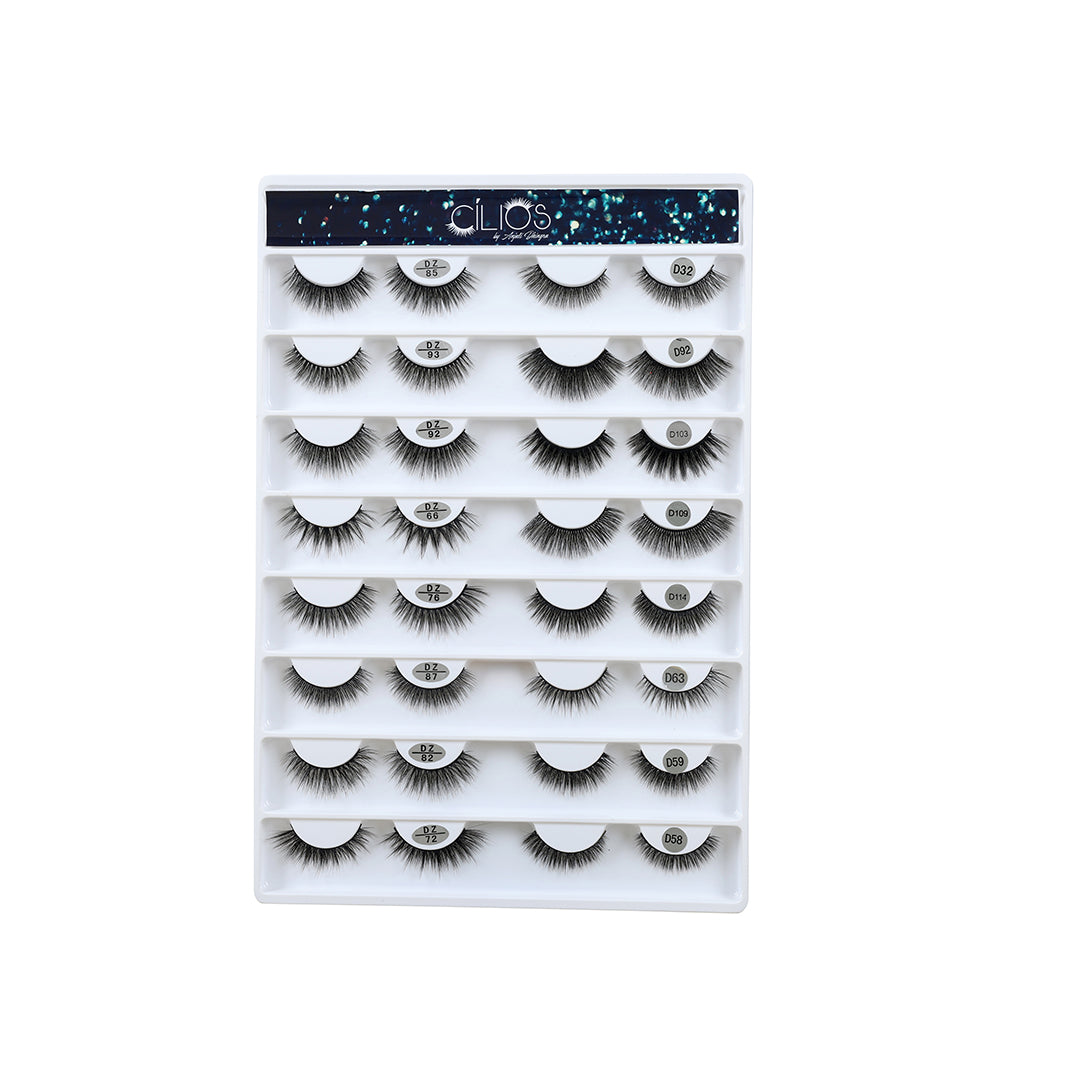 Reusable Eyelashes - Pack of 16